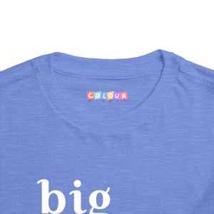 Big sister t-shirt Toddler Short Sleeve Tee