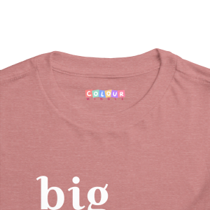 Big sister t-shirt Toddler Short Sleeve Tee