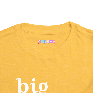 Big sister t-shirt Toddler Short Sleeve Tee