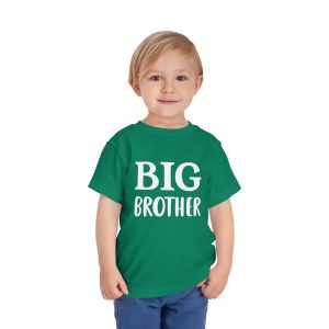 Toddler Tee Big Brother v1 Kelly On Person