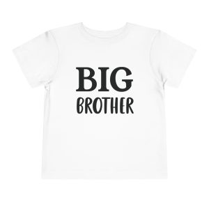 Toddler Tee Big Brother v1 White Front