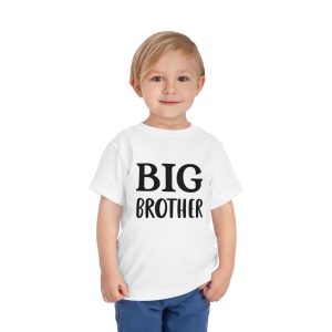 Toddler Tee Big Brother v1 White On Person