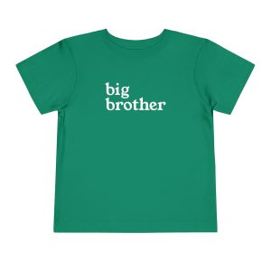 Toddler Tee Big Brother v3 Kelly Front