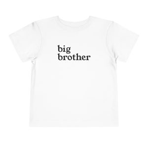 Toddler Tee Big Brother v3 White Front