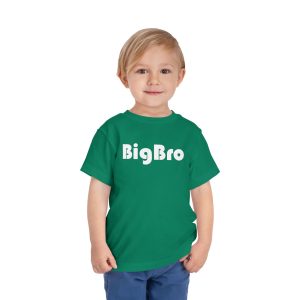 Toddler Tee Big Brother v4 Kelly On Person