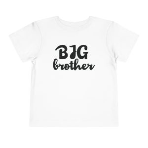 Toddler tee Big brother v2 white Front