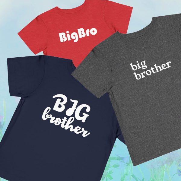 big brother shirt Feature Image On colourmingle