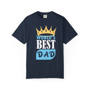 worlds-best-dad-t-shirt-Navy-fornt