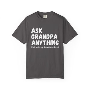 Ask grandpa anything Graphite front