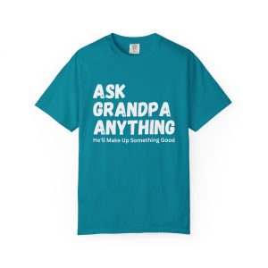 Ask Garandpa anything Topaz-Blue-fornt
