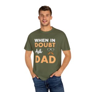 ColourMingle Dad Advice T-Shirt Hemp Person 1