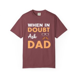 ColourMingle Dad Advice T-Shirt Vineyard Front