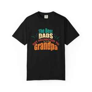 ColourMingle Grandpa Promotion T-Shirt Black Front