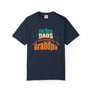 ColourMingle Grandpa Promotion T-Shirt Navy Front