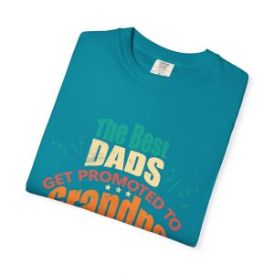 ColourMingle Grandpa Promotion T-Shirt Topaz Blue Folded