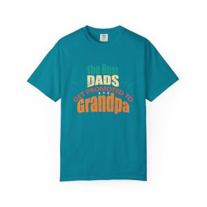 ColourMingle Grandpa Promotion T-Shirt Topaz Blue Front