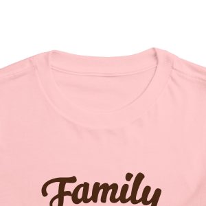 ColourMingle Kids Summer Vacation Tee Pink Front Collar