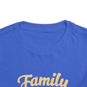 ColourMingle Kids Summer Vacation Tee True Royal Front Collar