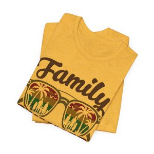 ColourMingle Summer Vacation Tee Heather Yollow Gold Folded