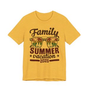 ColourMingle Summer Vacation Tee Heather Yollow Gold Front