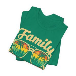 ColourMingle Summer Vacation Tee Kelly Folded
