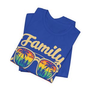 ColourMingle Summer Vacation Tee True Royal Folded