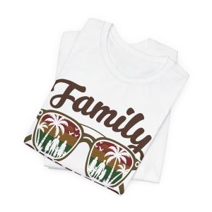 ColourMingle Summer Vacation Tee White Folded
