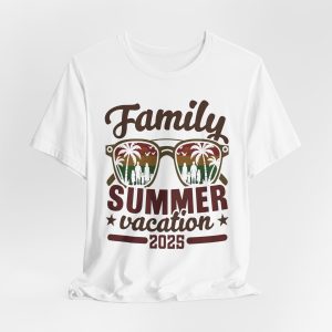ColourMingle Summer Vacation Tee White Hanging 1