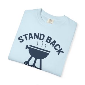 Colourmingle Grilling Grandpa T-Shirt Chambray Folded
