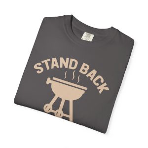 Colourmingle Grilling Grandpa T-Shirt Graphite Folded