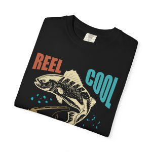 Colourmingle Reel Cool Grandpa T-Shirt Black Folded 1