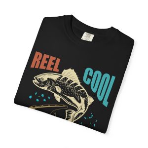 Colourmingle Reel Cool Grandpa T-Shirt Black Folded