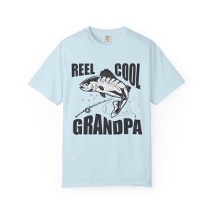 Colourmingle Reel Cool Grandpa T-Shirt Chambray Front