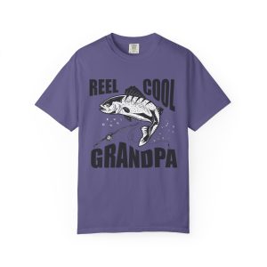 Colourmingle Reel Cool Grandpa T-Shirt Grape Front
