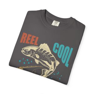 Colourmingle Reel Cool Grandpa T-Shirt Graphite Folded 1