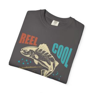 Colourmingle Reel Cool Grandpa T-Shirt Graphite Folded