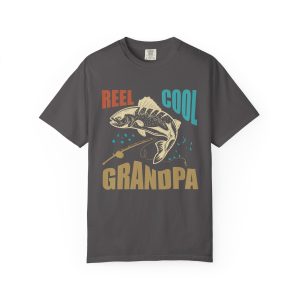 Colourmingle Reel Cool Grandpa T-Shirt Graphite Front