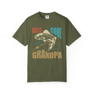 Colourmingle Reel Cool Grandpa T-Shirt Hemp Front 1