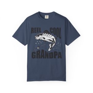 Colourmingle Reel Cool Grandpa T-Shirt Midnight Front