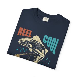 Colourmingle Reel Cool Grandpa T-Shirt Navy Folded