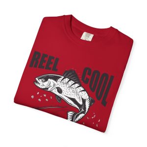 Colourmingle Reel Cool Grandpa T-Shirt Red Folded