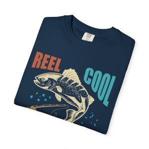 Colourmingle Reel Cool Grandpa T-Shirt True Navy Folded 1