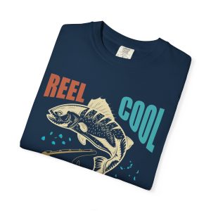Colourmingle Reel Cool Grandpa Shirt True Navy Folded