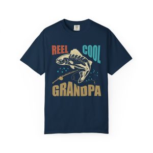 Colourmingle Reel Cool Grandpa Shirt True Navy Front