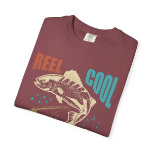Colourmingle Reel Cool Grandpa T-Shirt Vineyard Folded 1