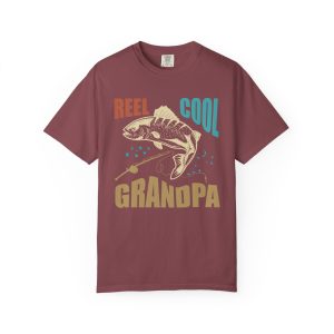 Colourmingle Reel Cool Grandpa T-Shirt Vineyard Front 1