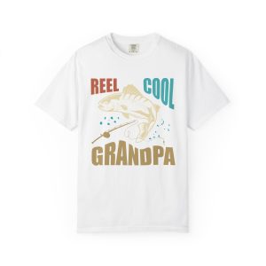 Colourmingle Reel Cool Grandpa T-Shirt White Front 1