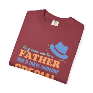 Colourmingle Special Dad T-Shirt Chili folded