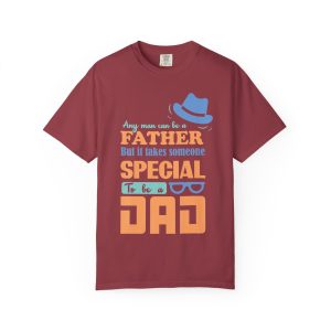 Colourmingle Special Dad T-Shirt Chili front