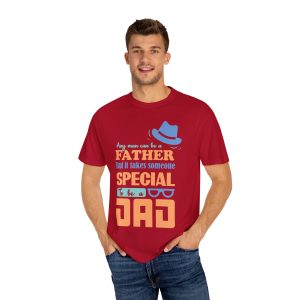 Colourmingle Special Dad T-Shirt Red Person 1